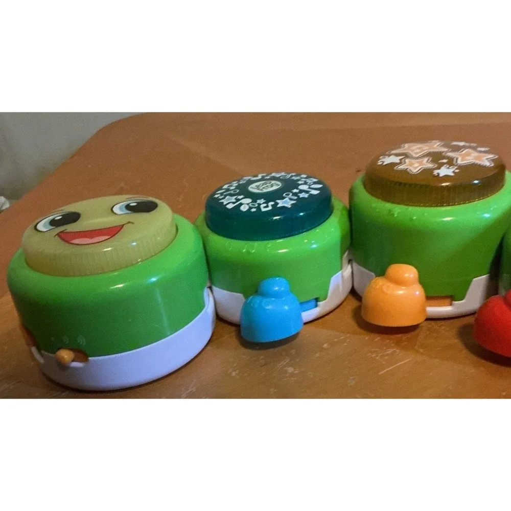 Leapfrog Learn & Groove Caterpillar Drums 6‎ Months And Up Tested And Works